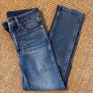 GAP Vintage Slim High Rise Jeans - Blue